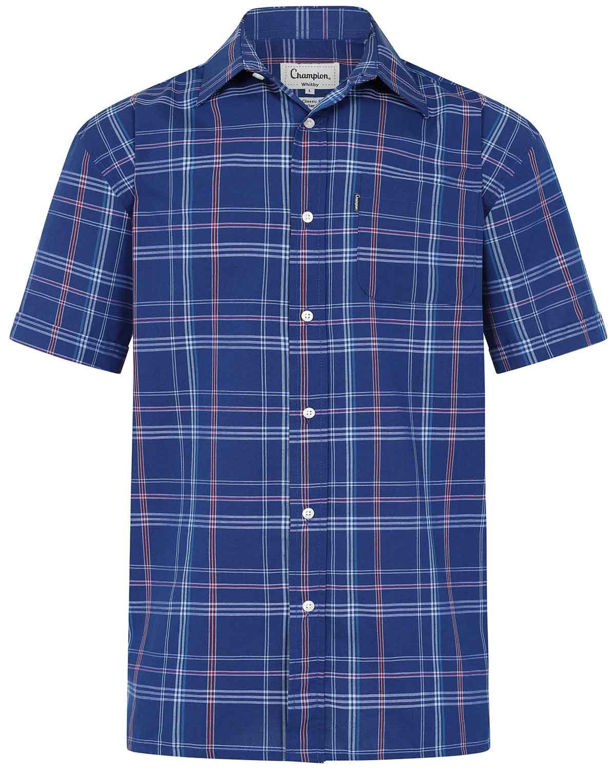 Newquay Mens Short Sleeve Casual Shirt | James Meade